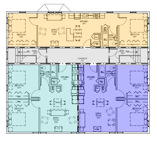 MIDD second floor plan