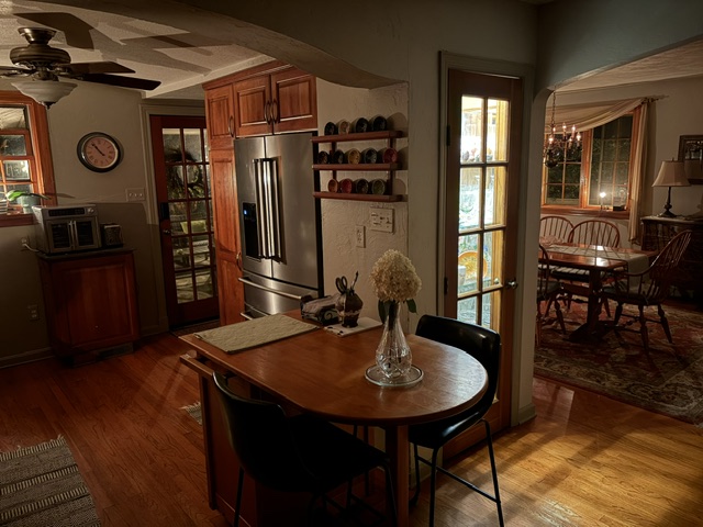 kitchen and dining